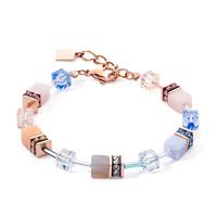 Bracelet Acier inoxydable rosé PVD 18.5-21.5 cm-606932