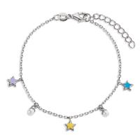 Bracelet Argent Rhodié Étoile 16-19 cm-606998