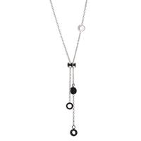 Collier Acier inoxydable noir PVD 43-48 cm-607018