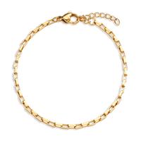 Bracelet Acier inoxydable jaune PVD 17-20 cm-607022