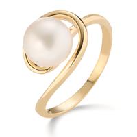 Bague Or jaune 14K perle d'eau douce, 8 mm-607185