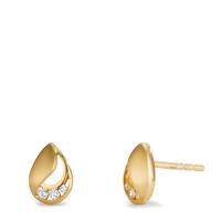 Ohrstecker 375/9 K Gelbgold Zirkonia 6 Steine-607331