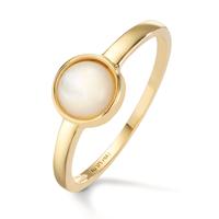 Bague Or jaune 9K nacre Ø7 mm-607405