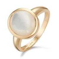 Bague Argent jaune Plaqué or nacre-607484