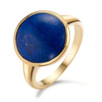 Bague Argent Lapis-lazuli jaune Plaqué or-607490