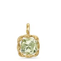 Pendentif Or jaune 14K Améthyste vert-607511