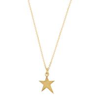 Collier Or jaune 14K Étoile 39-42 cm-607656