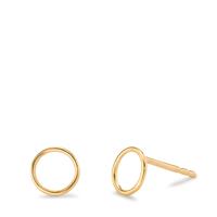 Clous d'oreilles Or jaune 14K Ø6.5 mm-607678