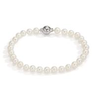 Bracelet Argent Rhodié perle d'eau douce 19 cm-607775