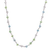 Collier Argent Cristal Rhodié [shining Pearls] 40-45 cm-608004