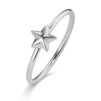 Bague Argent Rhodié Étoile-608375