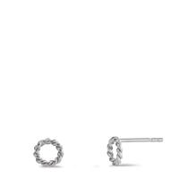 Clous d'oreilles Argent Rhodié Ø6.5 mm-608525