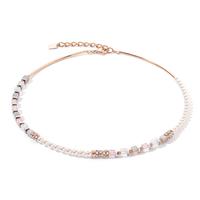Collier Acier inoxydable rosé PVD 42-48 cm-608592