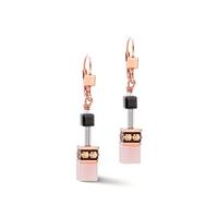 Pendant d'oreilles Acier inoxydable rosé PVD-608611