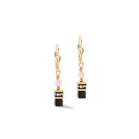 Pendant d'oreilles Acier inoxydable jaune PVD-608617