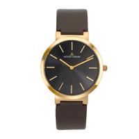 Uhr Edelstahl gelb IP beschichtet Ø36 mm-608813