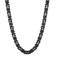 Collier Edelstahl schwarz IP beschichtet 60 cm-609022