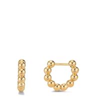 Klappcreolen Bronze Zirkonia vergoldet 3 Micron-609408