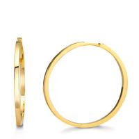 Creolen Silber gelb vergoldet-609452