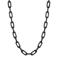 Collier Acier inoxydable noir PVD 55 cm-609508
