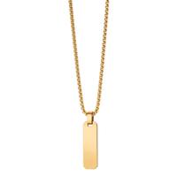 Collier Acier inoxydable jaune PVD-609548