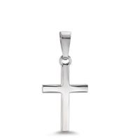 Pendentif Or blanc 14K Croix-609683