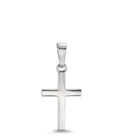Pendentif Or blanc 18K Croix-609685