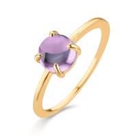 Bague Or jaune 9K Améthyste 5.5 mm-610077