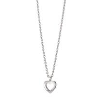Collier Silber rhodiniert Herz 38-42 cm verstellbar-610320