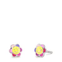Clous d'oreilles Argent Rhodié Ø6 mm-610340