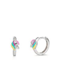 Créoles à charnières Argent Rhodié Cheval-610366