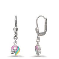 Pendant d'oreilles Argent Rhodié Cheval-610368