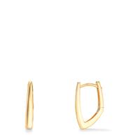 Klappcreolen 375/9 K Gelbgold-610406
