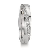 Partnerring 750/18 K Weissgold-610526