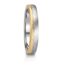 Partnerring Edelstahl, 375/9 K Gelbgold-610536