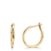 Klappcreolen 375/9 K Gelbgold-610583