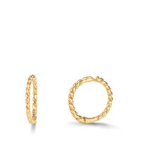 Créoles à charnières Or jaune 18K-610608