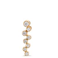 Pendentif Or jaune 18K Diamant 0.20 ct, 8 Pierres, w-si-610617