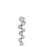 Pendentif Or blanc 18K Diamant 0.20 ct, 8 Pierres, w-si-610620