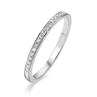 Bague d'éternité Or blanc 18K Diamant 0.14 ct, 24 Pierres, w-si-610750