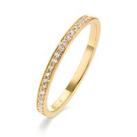 Bague d'éternité Or jaune 18K Diamant 0.14 ct, 24 Pierres, w-si-610751