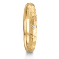 Partnerring 750/18 K Gelbgold Diamant 0.014 ct, w-si-610796