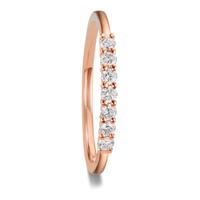 Alliance Or rouge 18K Diamant 0.259 ct, 7 Pierres, w-si-611929