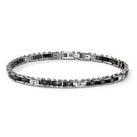 Bracelet Acier inoxydable, Céramique 19-21 cm-612346