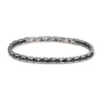 Bracelet Acier inoxydable, Céramique 19-21.5 cm-612349