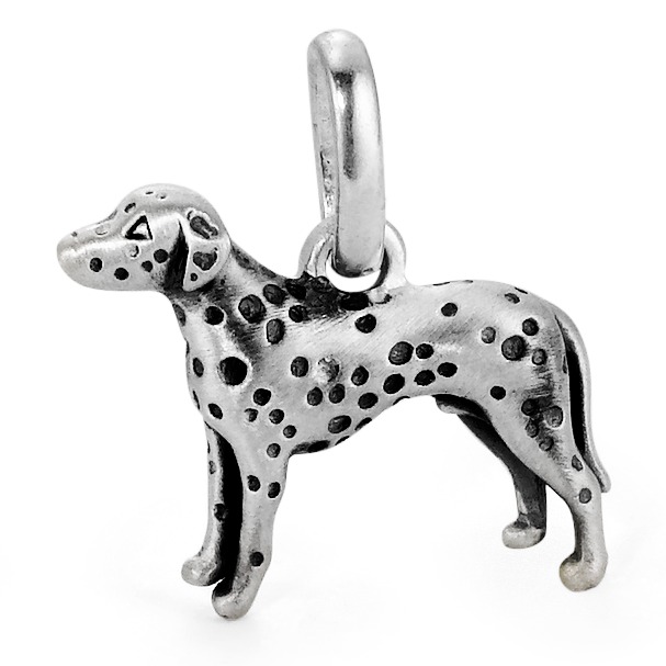 Pendentif Argent Patinée Chien-113262