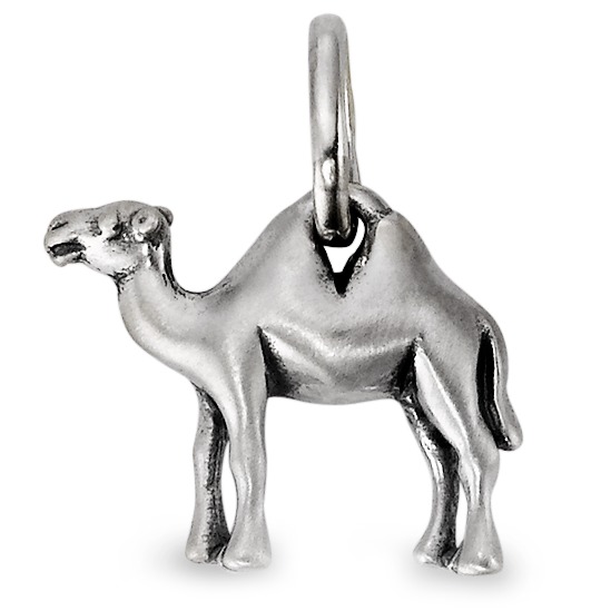 Pendentif Argent Patinée Chameau-113448