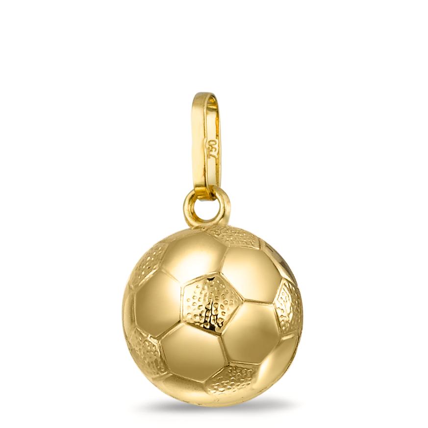 Anhänger 375/9 K Gelbgold Fussball Ø12 mm-173246