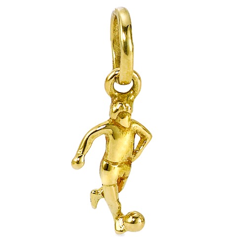 Pendentif Or jaune 18K Football-183411