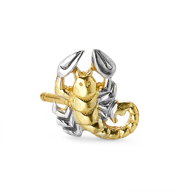 Clous d'oreille à l'unité Or jaune 18K-188189